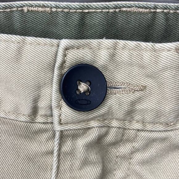 Oakley Khaki Pants Custom Fit Flat Front Men's 38 New w/out Tags - Picture 5 of 7